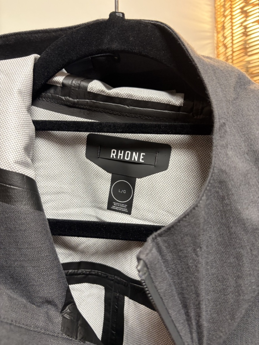 Rhone Charcoal Utility Shell Jacket - Picture 3 of 4